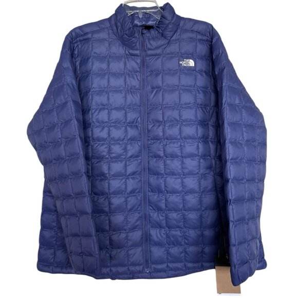The North Face Thermoball Eco Puffer Quilted Jacket Womens Plus Size 2X Purple